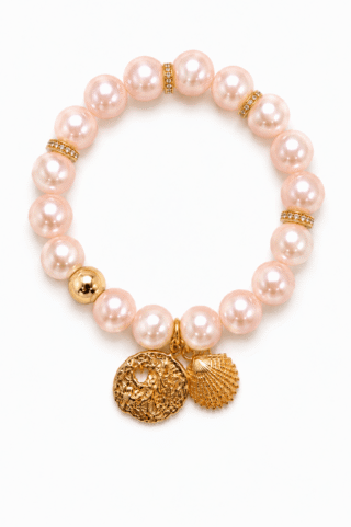 Bracelet Perles d’eau douce Roses – Le Temps d’Aimer par la marque NEIJE NEIJE - Bracelet Perles d’eau douce Roses – Le Temps d’Aimer