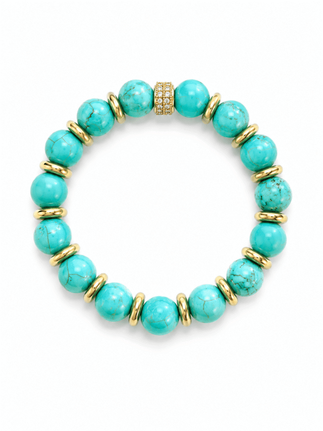 NEIJE - Bracelet Turquoise – À Perte de Vue