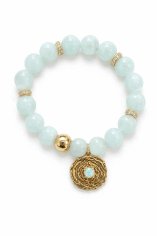 Bracelet Aigue-Marine – Une Part de Ciel par la marque NEIJE NEIJE - Bracelet Aigue-Marine – Une Part de Ciel