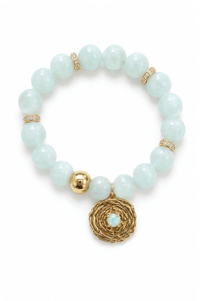 NEIJE - Bracelet Aigue-Marine – Une Part de Ciel