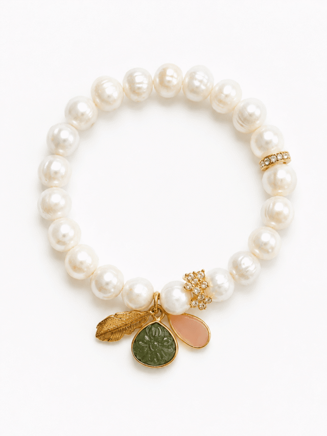 NEIJE - Bracelet Perles d’eau douce Labradorite & Cornaline – Les Nuits Blanches