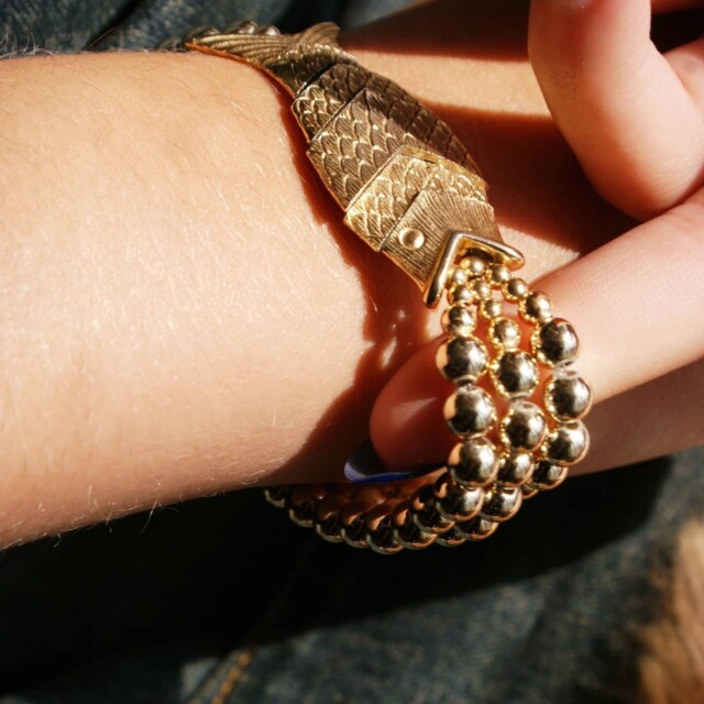 NEIJE - Bracelet Poisson Majestic Gefilte – L (poignet de 17 à 19 cm)