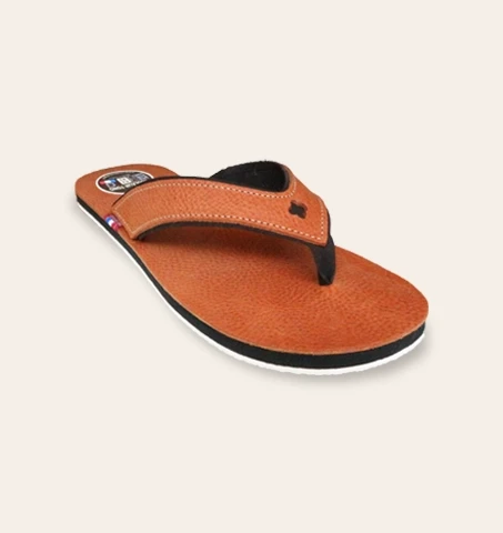 CINTO Couleur Tong - Tong Cuir Tannage Végétal CINTO – 46-47