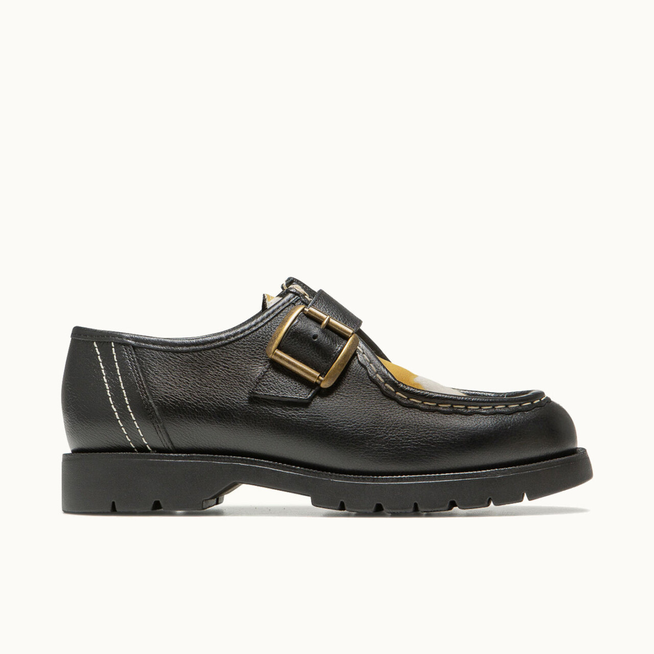 CONVOICPP B00003A 4JA 07 KLEMAN - CONVOI CPP NOIR+BEIGE CHAUSSURES NOIR