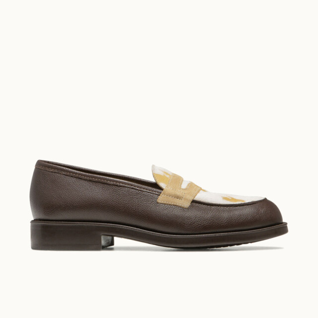DALIOR 2 CPP MARRON+BEIGE CHAUSSURES MARRON par la marque KLEMAN KLEMAN - DALIOR 2 CPP MARRON+BEIGE CHAUSSURES MARRON