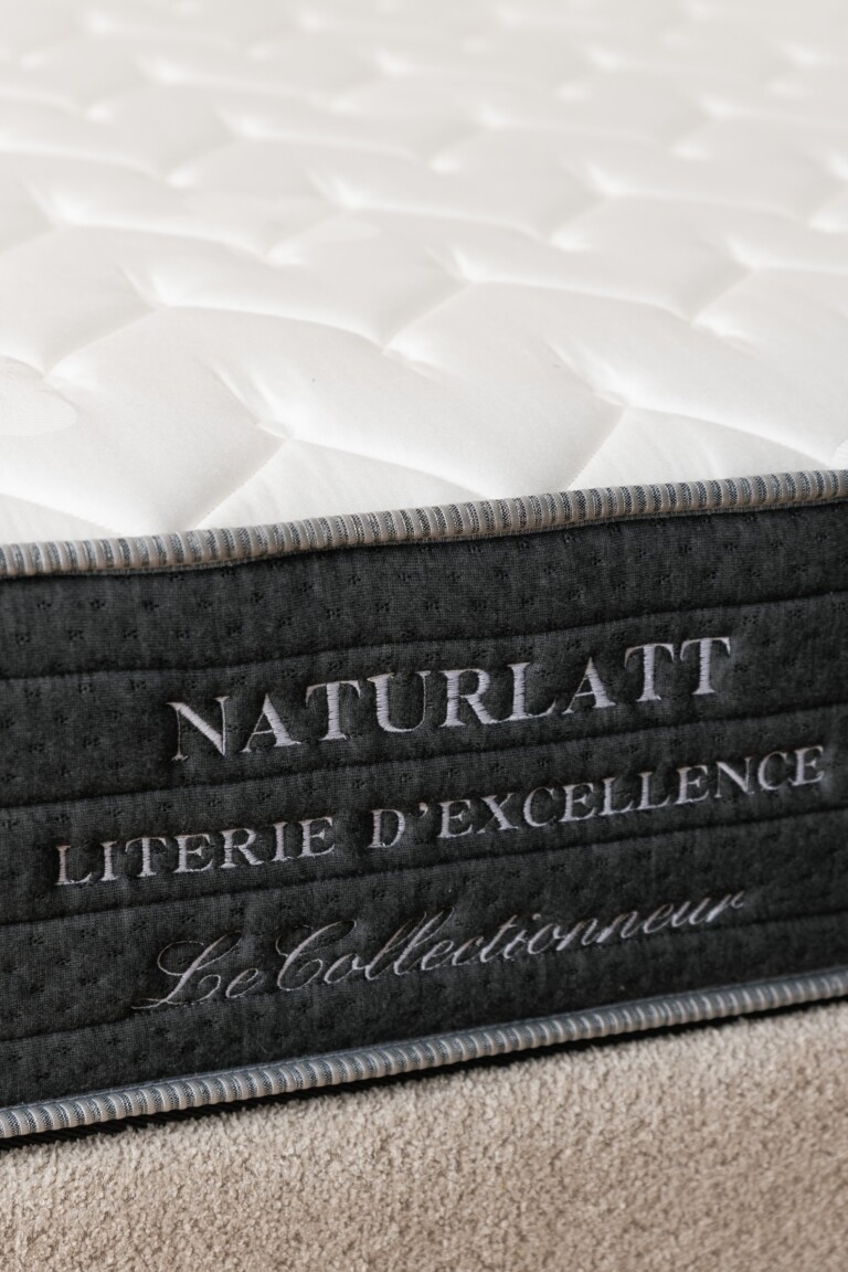 Naturlatt - Matelas Ressorts Premium – 200x200cm - King Size + / Latex micro-perforé