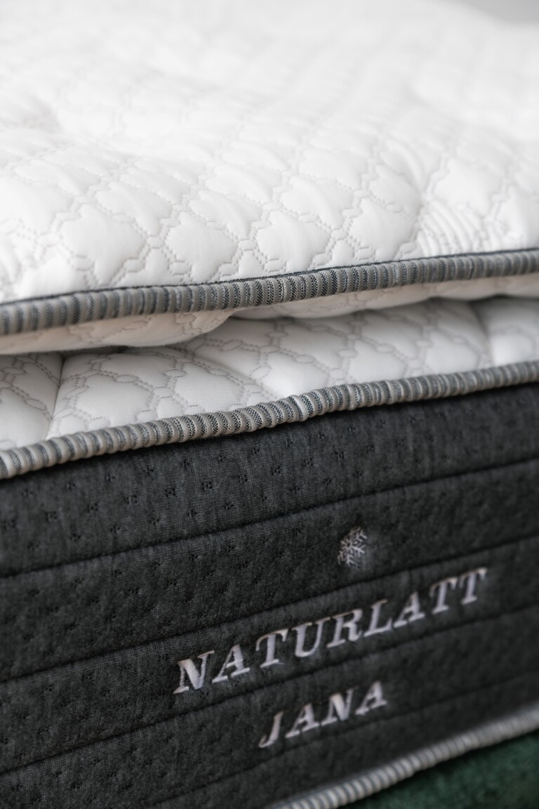 Natur'latt - Sur-matelas fibres Extra-soft - effet nuage – 200x200cm / Avec élastiques aux 4 coins (+10€)
