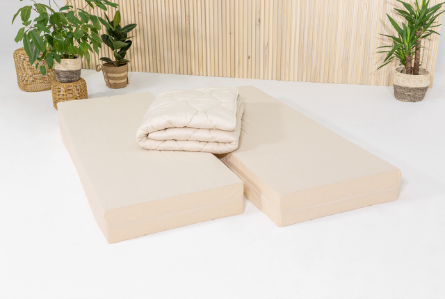 Ô Lit - La literie naturelle - Lit complet Sage en hêtre – xc-a-6