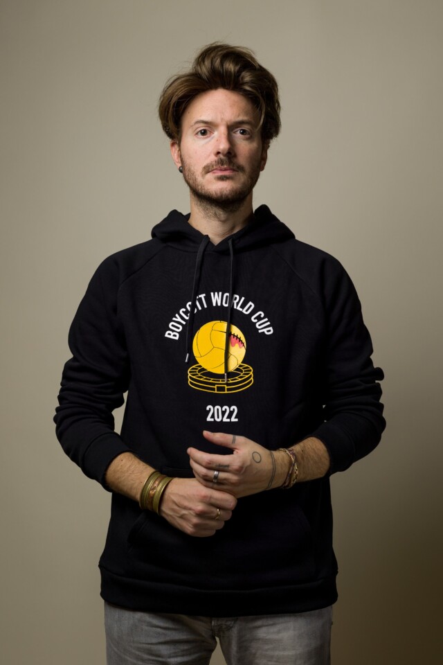 Hoodie Boycott WC 2022 par la marque Ecclo Ecclo - Hoodie Boycott WC 2022
