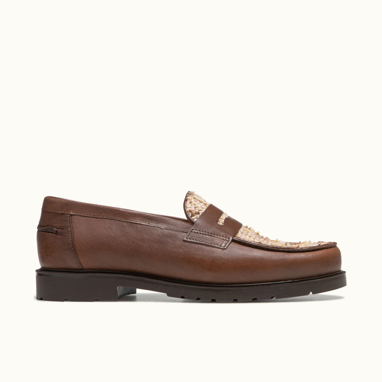 ESCALEDRIFT C0137B 0SA 07 KLEMAN - ESCALE DRIFT MARRON+ECRU CHAUSSURES MARRON