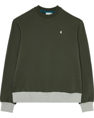Ecclo - Sweat rond kaki