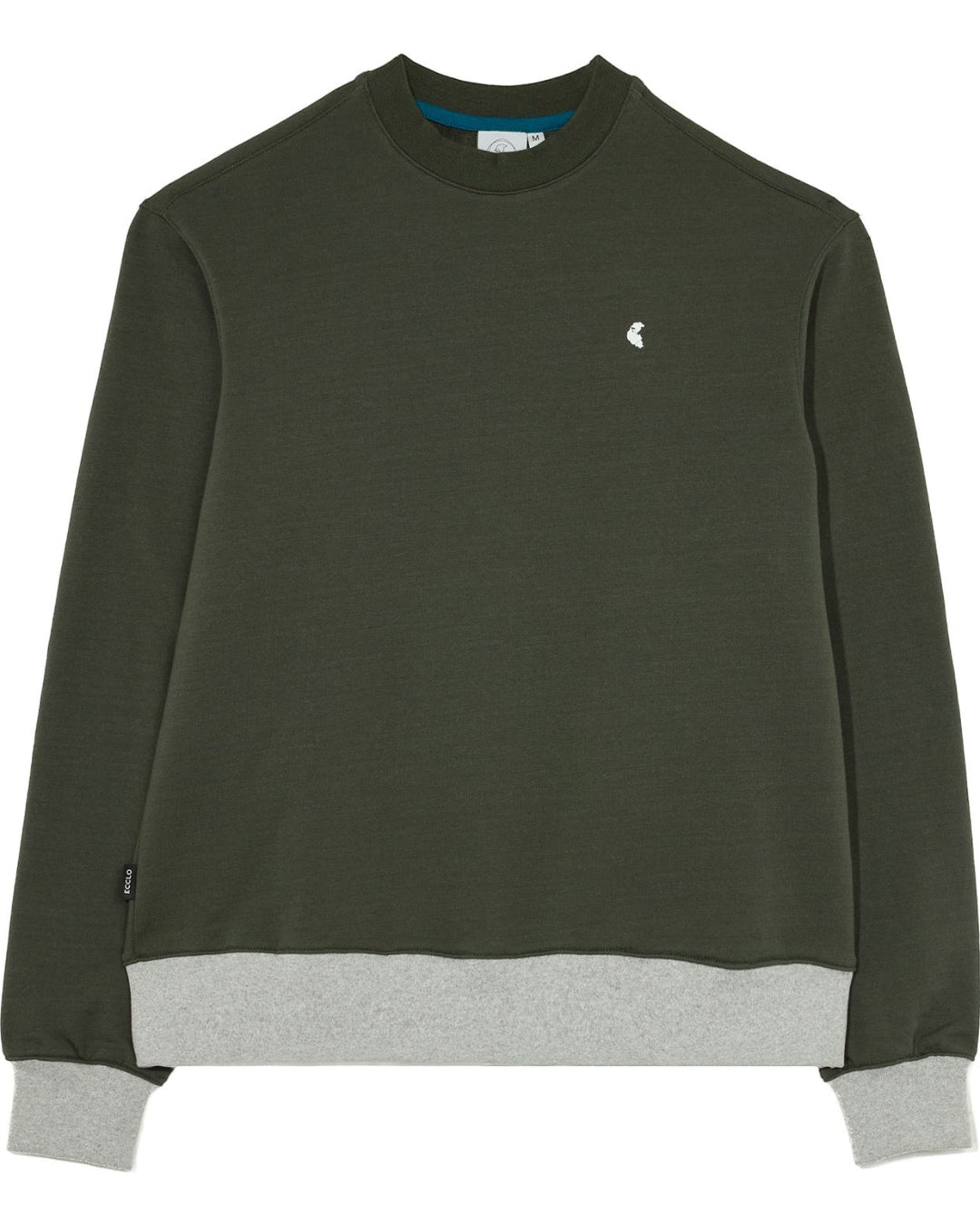 Ecclo Sweat Col Rond Kaki Homme Made in France et coton upcycle recycle desimpacte edition limitee 05 applat 1080x1350 488ec620 7556 4897 bd10 a00befa6d794 ECCLO - Sweat rond kaki – L