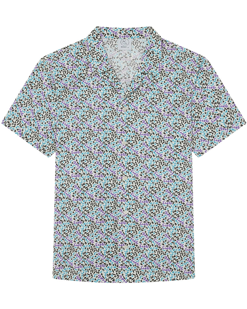 Ecclo chemise courte ete homme 3couleurs Made In France et coton bio recycle upcycle 04 applat face 1080x1350 63993f25 9ebf 4f74 8052 66ae71c8399b ECCLO - Chemise 3 couleurs – XL