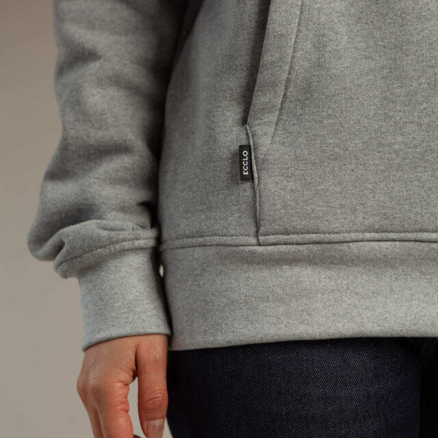 ECCLO - Hoodie Aluminio – L