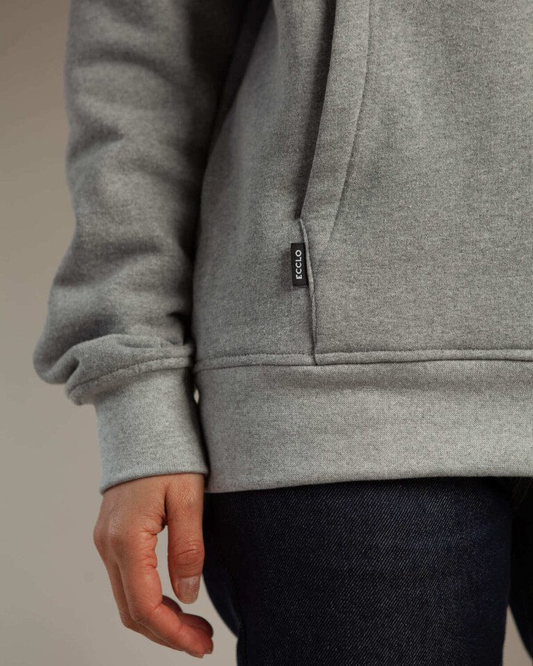 ECCLO - Hoodie Aluminio – L