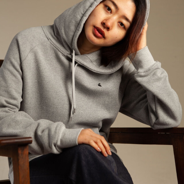 ECCLO - Hoodie Aluminio – L