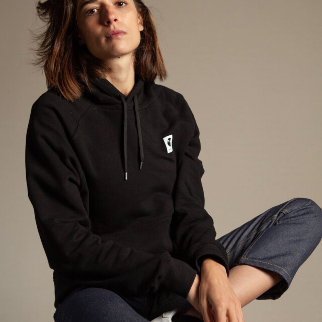 ECCLO - Hoodie noir – M