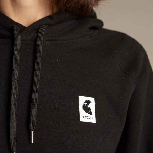 ECCLO - Hoodie noir – M