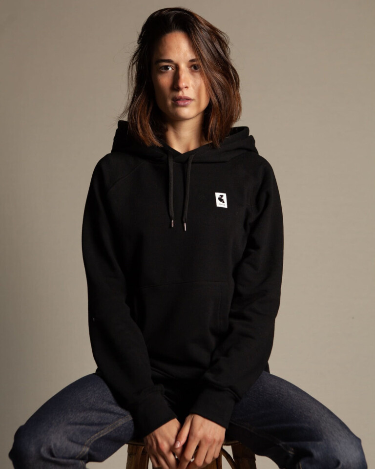 ECCLO - Hoodie noir – M