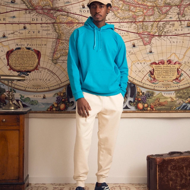 ECCLO - Hoodie Turquoise – XL