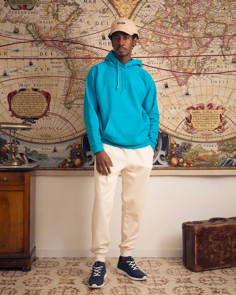 ECCLO - Hoodie Turquoise – XL