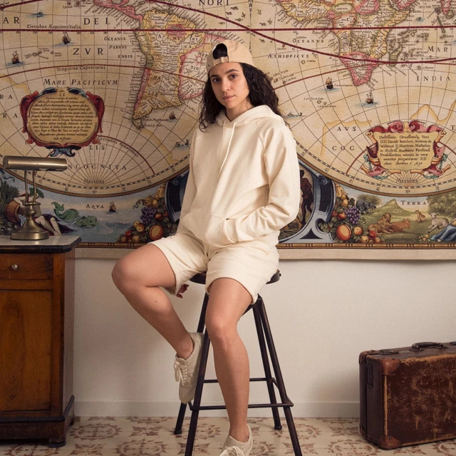 ECCLO - Hoodie Crème – XL