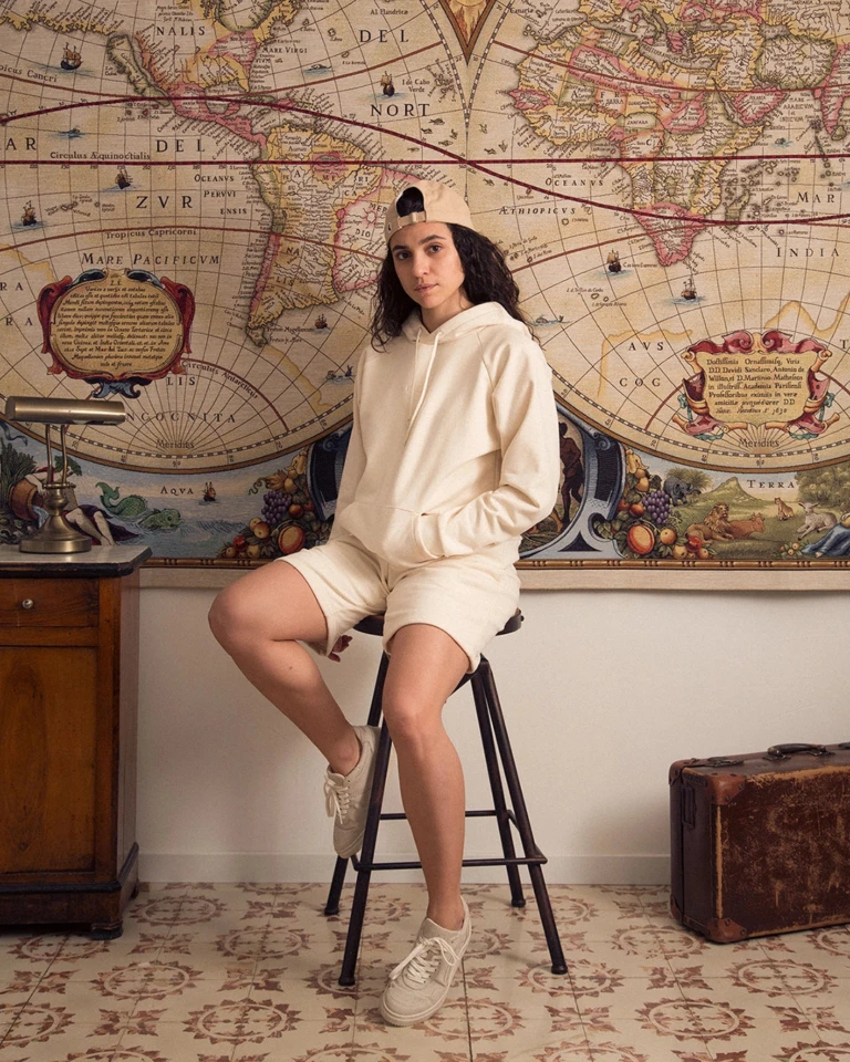 ECCLO - Hoodie Crème – XL