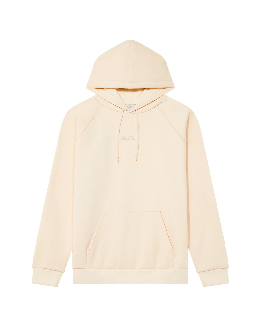 Ecclo hoodie sweat capuche homme creme Made In France et coton bio recycle upcycle 03 applat face 1080x1350 b447bad3 46fa 4489 8bf8 a7c6142a94e2 ECCLO - Hoodie Crème – XL