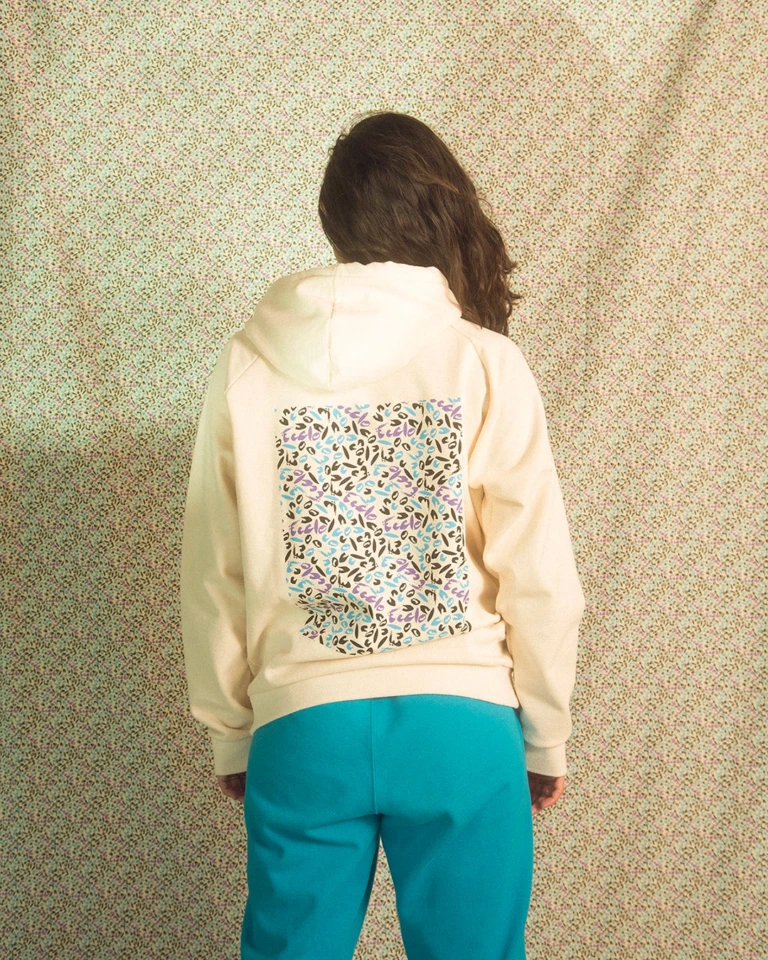 ECCLO - Hoodie Crème Graff – XL