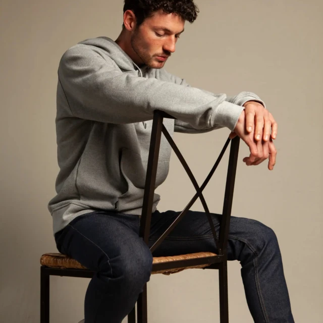 ECCLO - Hoodie Aluminio – L