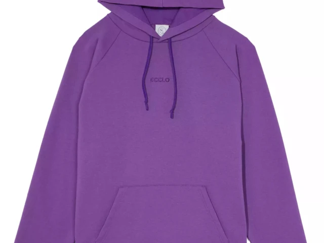 Ecclo hoodie sweat capuche homme violet Made In France et coton bio recycle upcycle 05 applat face 1080x1350 eddbcadc 3b52 4781 87ba 95ec80551ff4 ECCLO - Hoodie Violet – XL