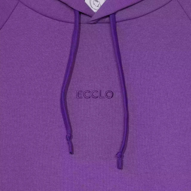 ECCLO - Hoodie Violet – XL