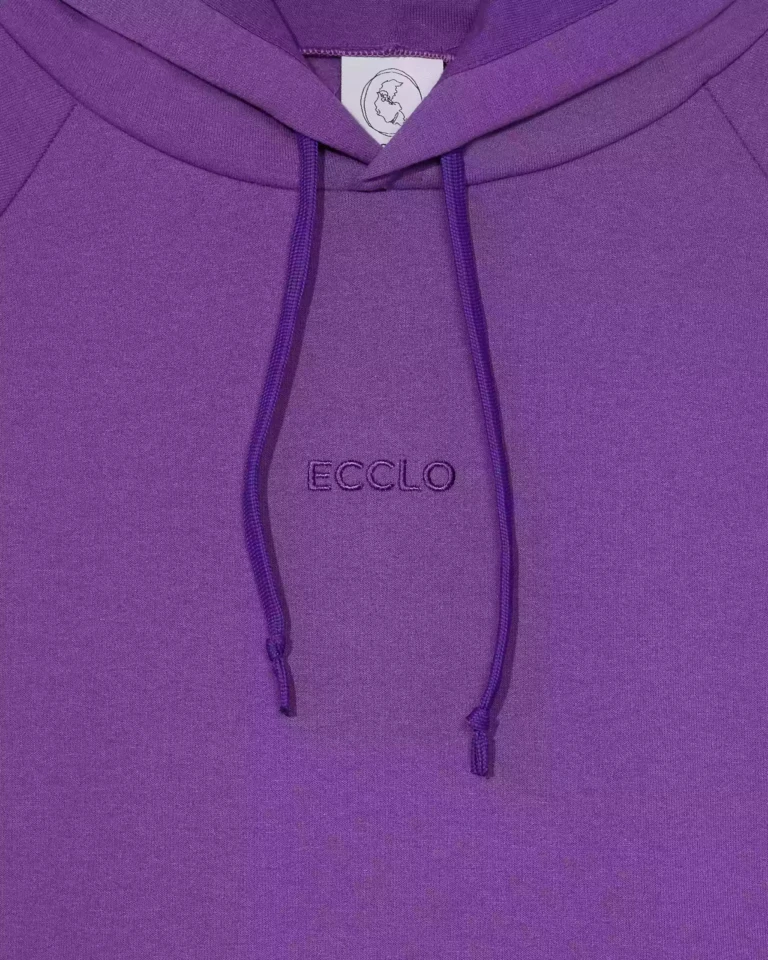 ECCLO - Hoodie Violet – XL