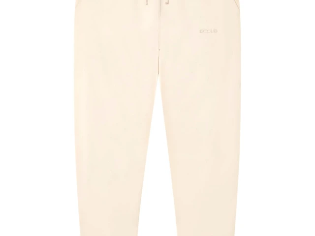 Ecclo jogging homme creme Made In France et coton bio recycle upcycle 03 applat face 1080x1350 93496a02 2056 497f 8402 ed882d077feb ECCLO - Jogging Crème – XL