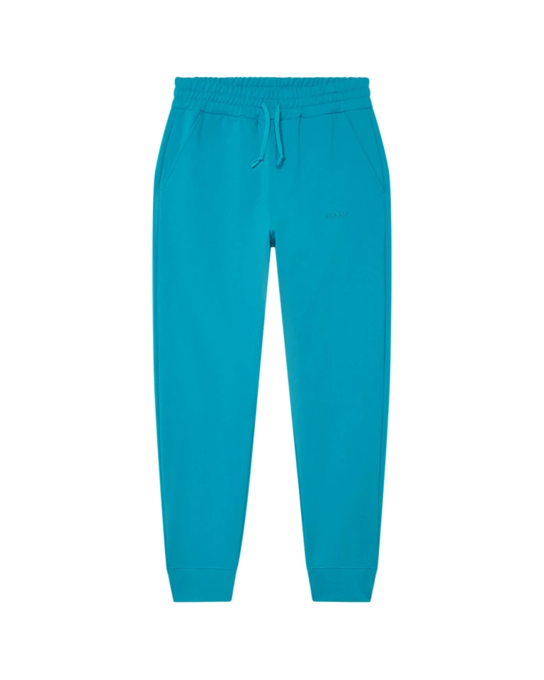 Ecclo jogging homme turquoise Made In France et coton bio recycle upcycle 03 applat 1080x1350 f240a61c aefb 468c 9fe7 c30189b665df ECCLO - Jogging Turquoise – XL