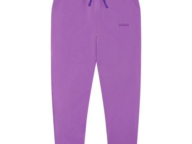 Ecclo jogging homme violet Made In France et coton bio recycle upcycle 03 applat face 1080x1350 46dc8b7a ea54 4956 9315 7fe3a4186c32 ECCLO - Jogging Violet – XL