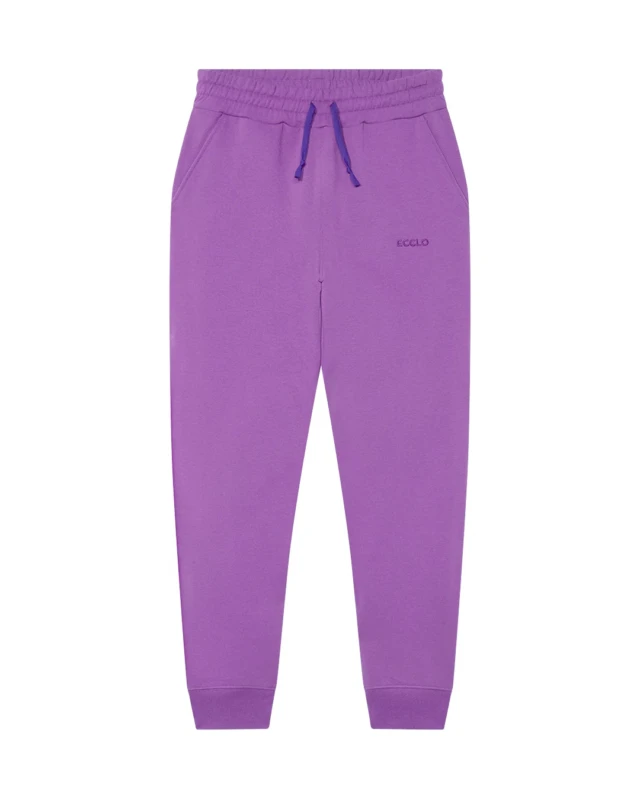 Jogging Violet par la marque Ecclo Ecclo - Jogging Violet