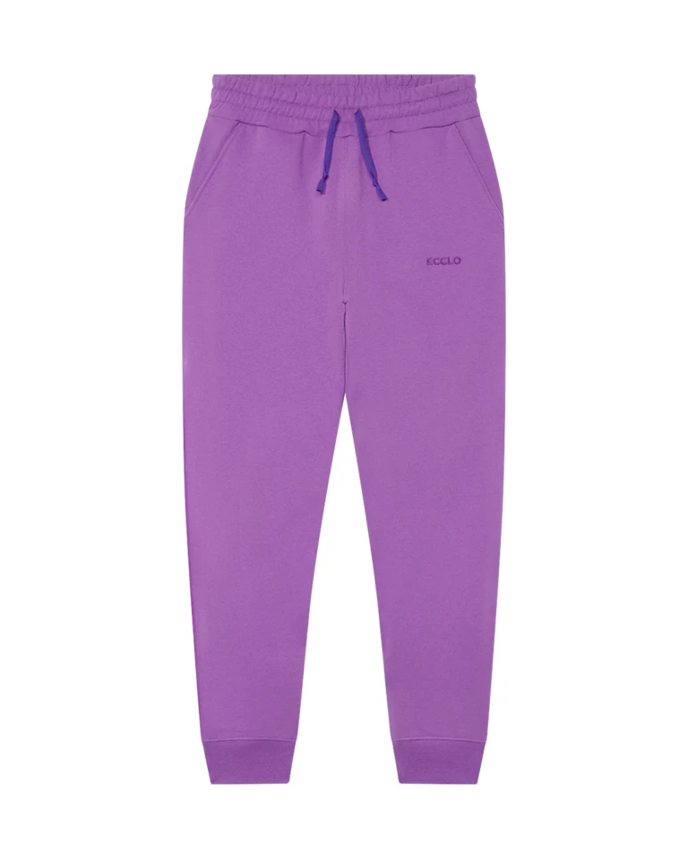 Ecclo jogging homme violet Made In France et coton bio recycle upcycle 03 applat face 1080x1350 46dc8b7a ea54 4956 9315 7fe3a4186c32 ECCLO - Jogging Violet – XL