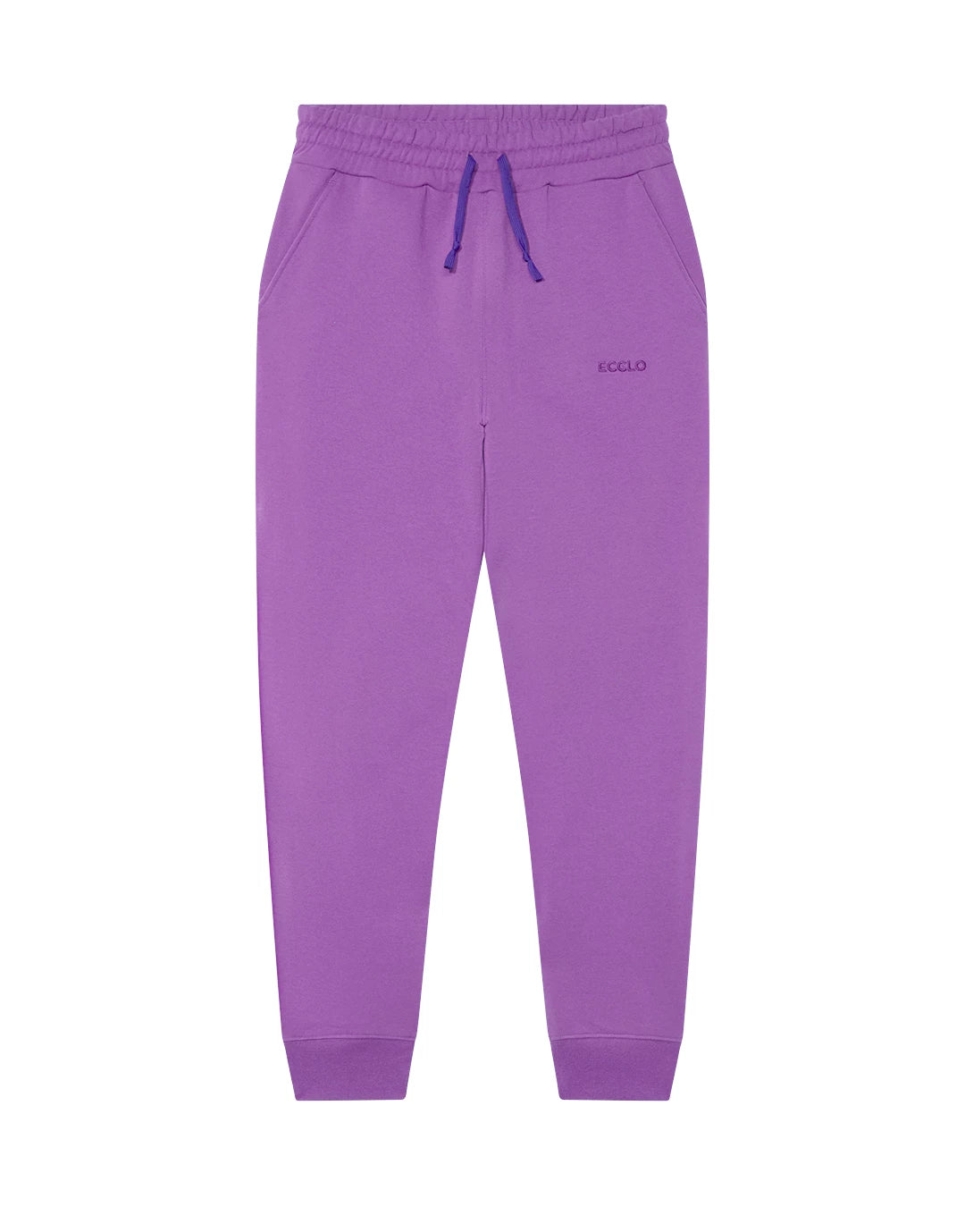 Ecclo jogging homme violet Made In France et coton bio recycle upcycle 03 applat face 1080x1350 46dc8b7a ea54 4956 9315 7fe3a4186c32 ECCLO - Jogging Violet – XL