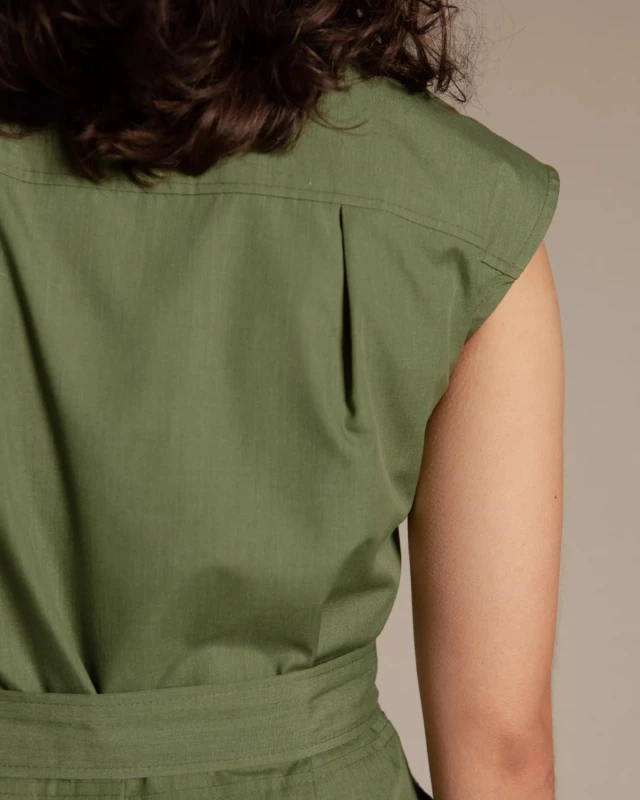ECCLO - Robe kaki – 36