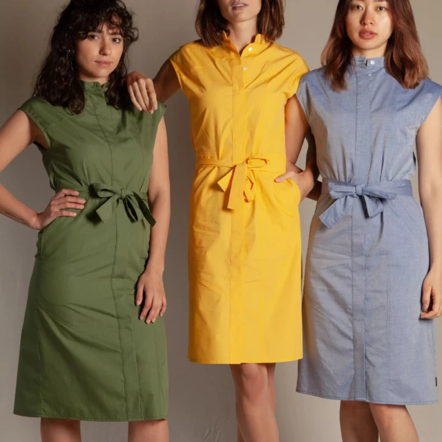 ECCLO - Robe kaki – 36
