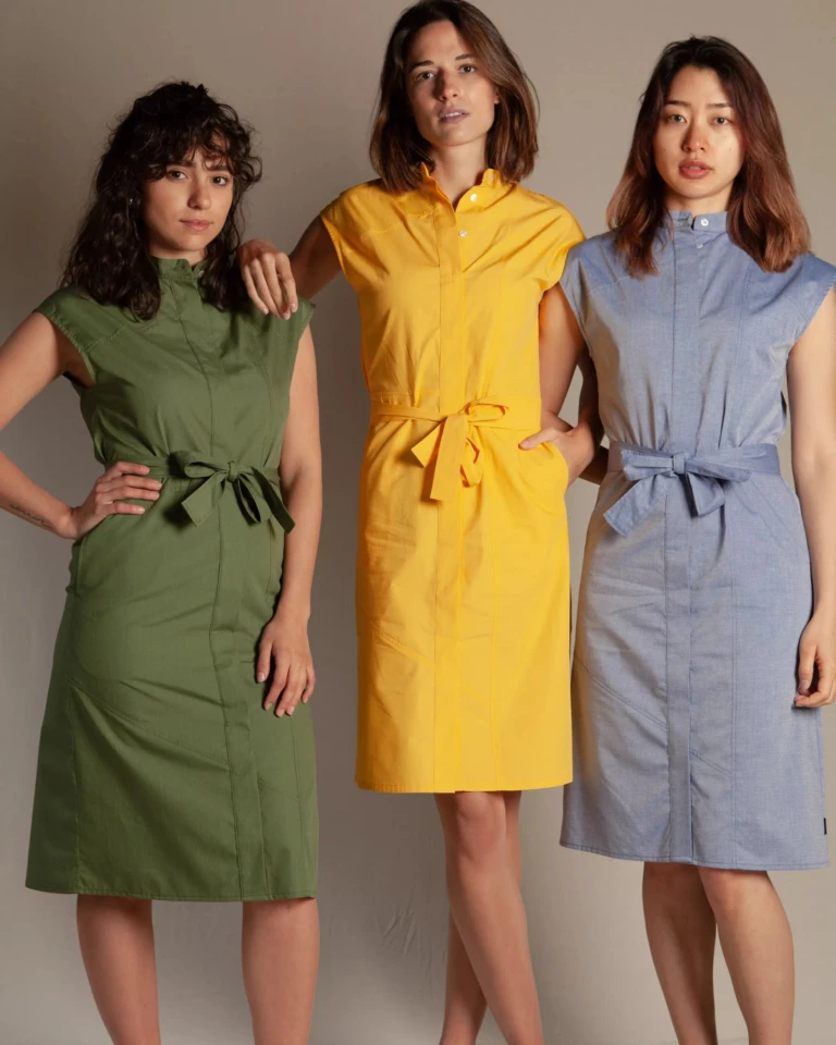 ECCLO - Robe kaki – 36