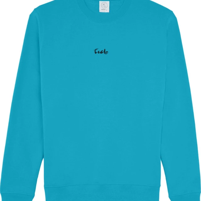 ECCLO - Sweat Pangée Turquoise – XL