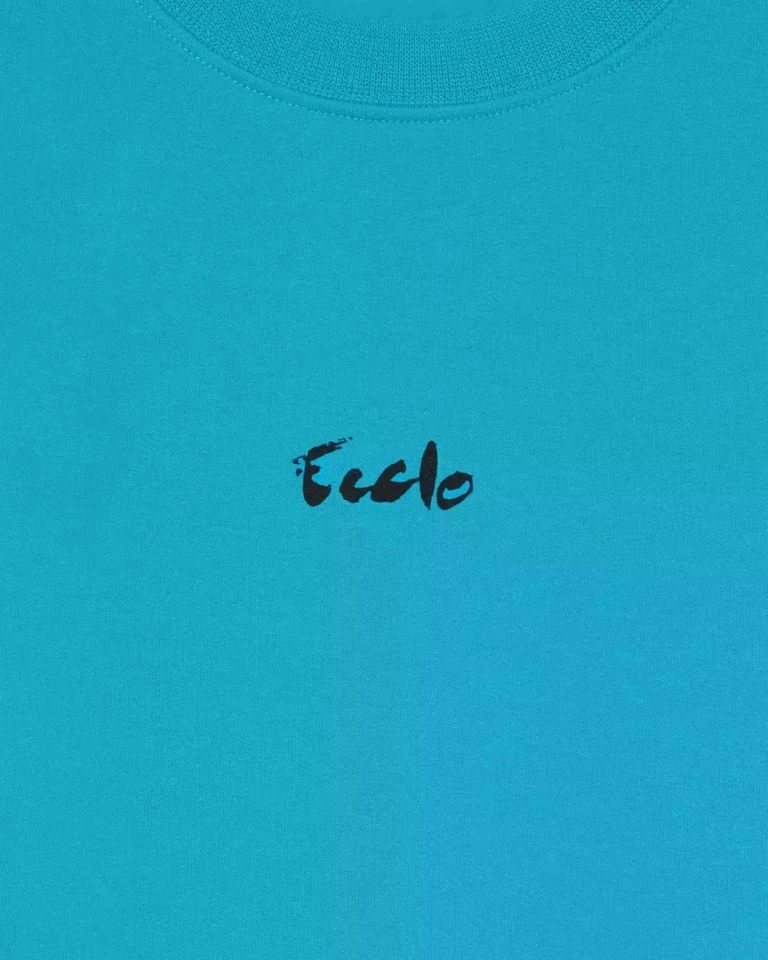 ECCLO - Sweat Pangée Turquoise – XL