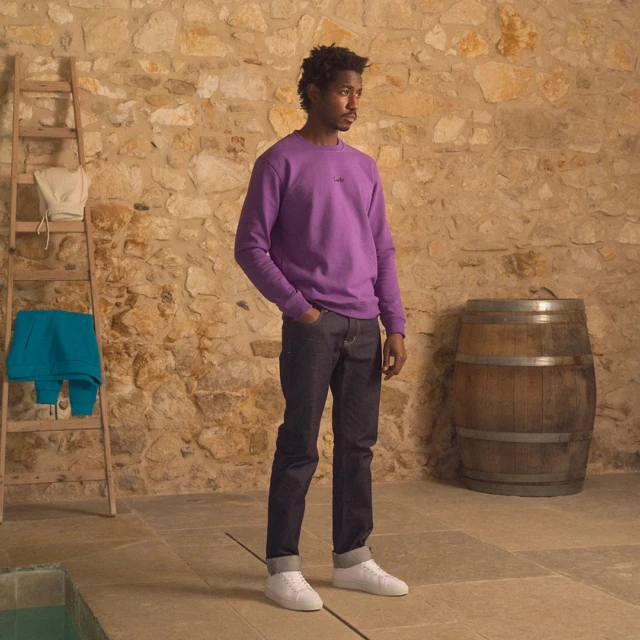 ECCLO - Sweat Pangée Violet – XL