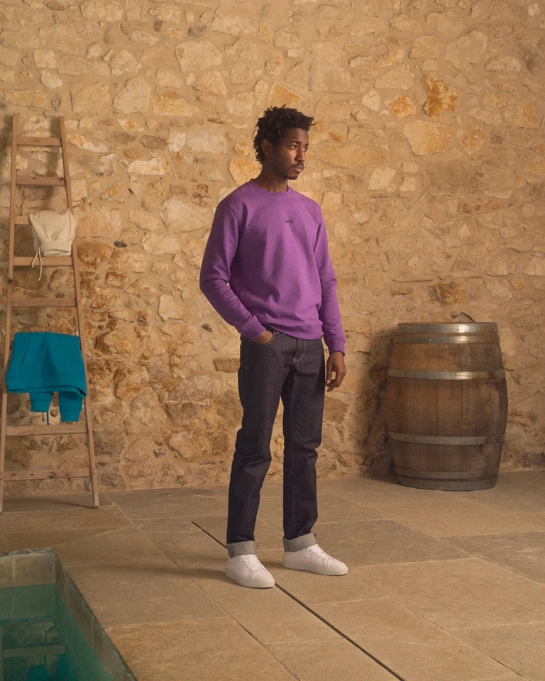 ECCLO - Sweat Pangée Violet – XL