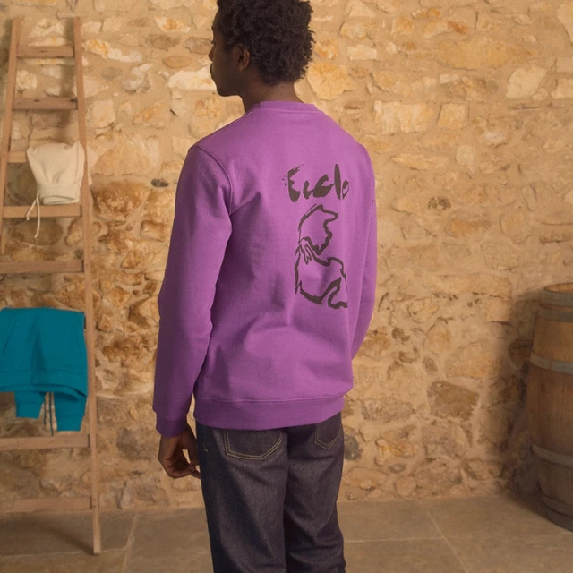 ECCLO - Sweat Pangée Violet – XL