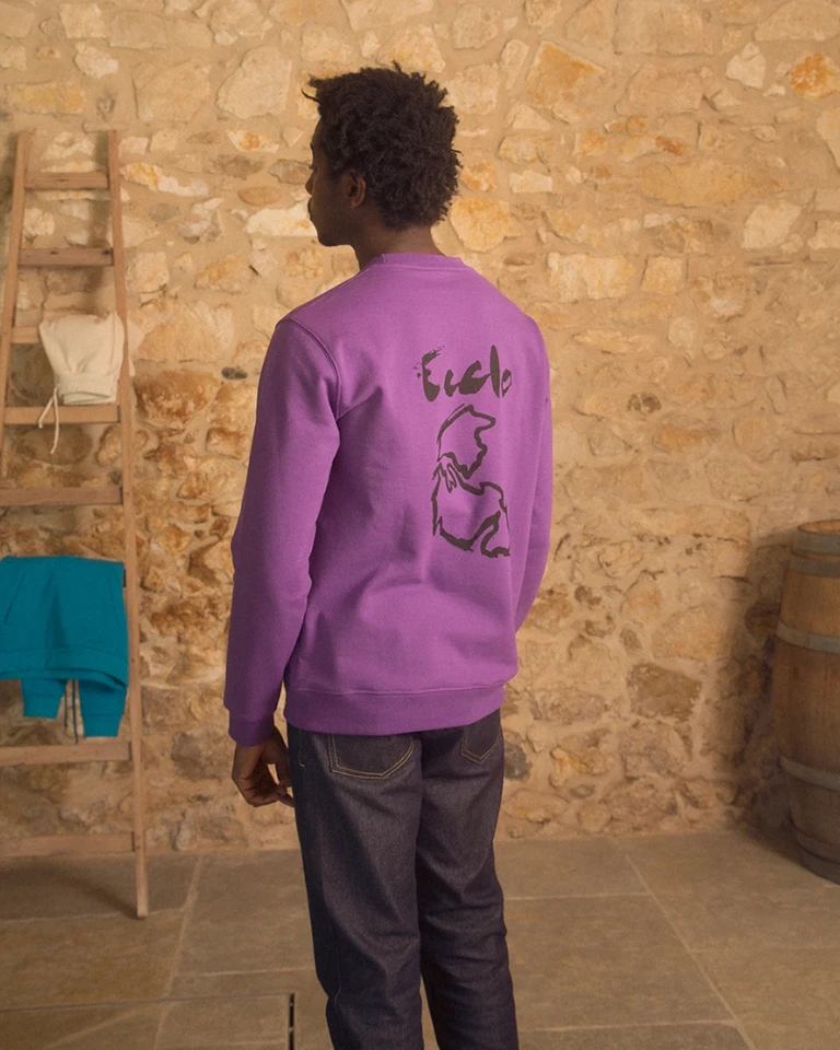 ECCLO - Sweat Pangée Violet – XL