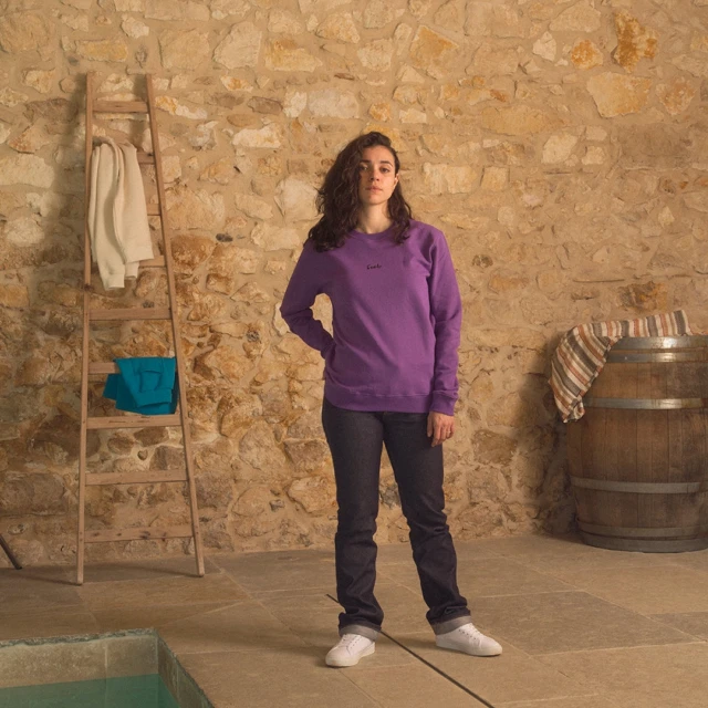 ECCLO - Sweat Pangée Violet – XL