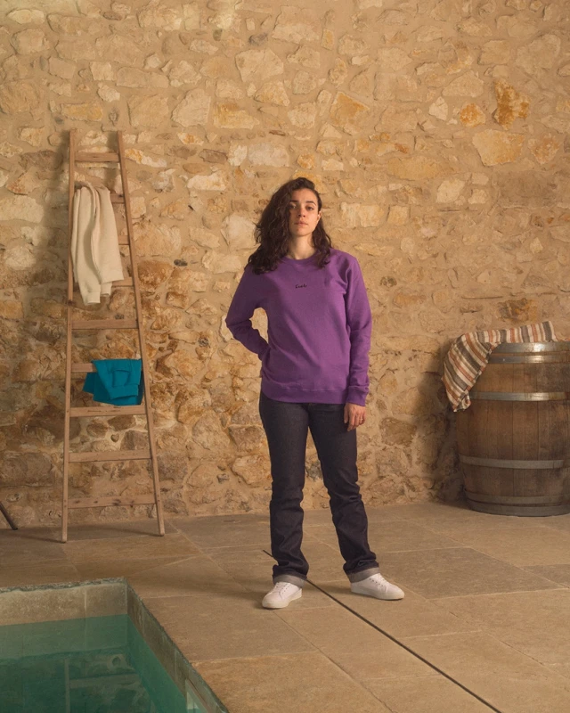 ECCLO - Sweat Pangée Violet – XL